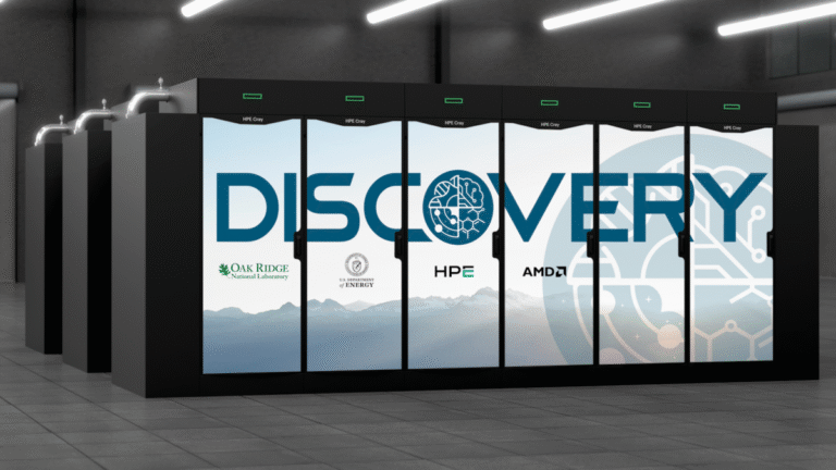 HPE's mockup of what supercomputer Discovery will look like in situ (image: HPE)