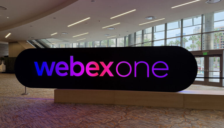 cisco webex calling ai features - illustrated by webexone promo unit