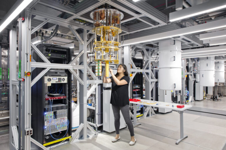IBM Quantum scientist Dr Maika Takita in a lab (image: IBM)