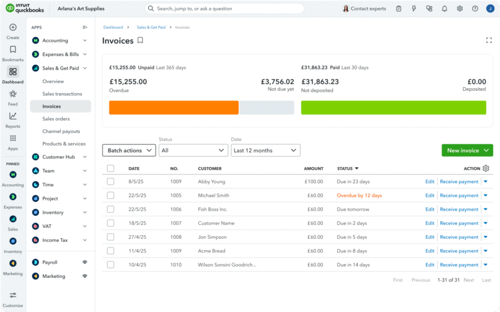 Intuit QuickBooks 2025