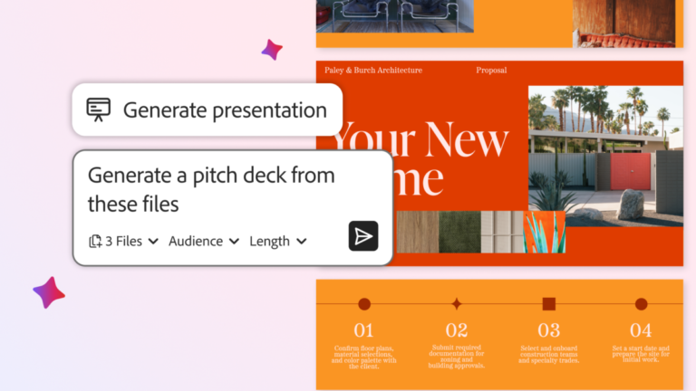 Adobe Generate presentation illustration