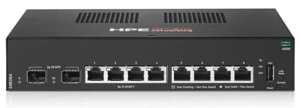 HPE Aruba Networking CX 6000 Switch Series