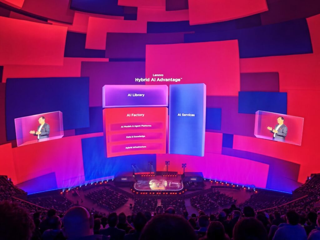 Lenovo's Hybrid AI advantage (image: TechFinitive)