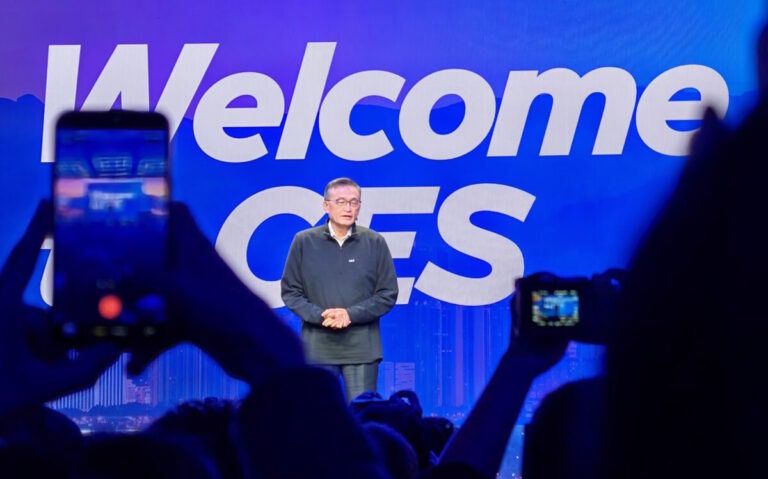 Intel CEO Lip-Bu Tan at keynote CES 2026 in Las Vegas