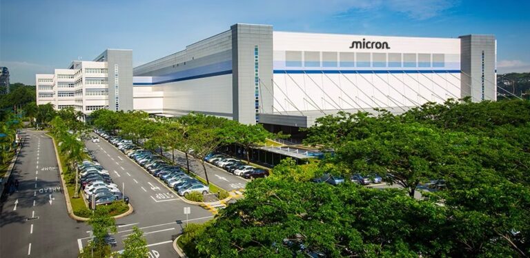 Micron's Singapore facility
