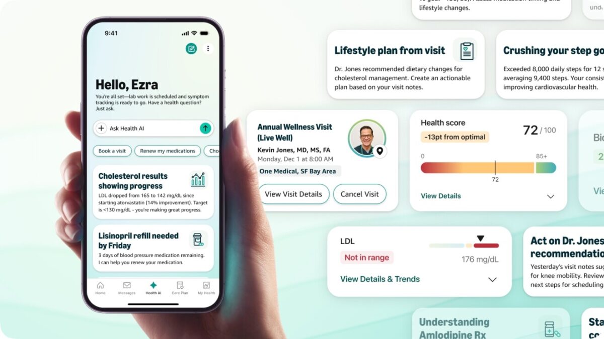Amazon Health Insights screenshot