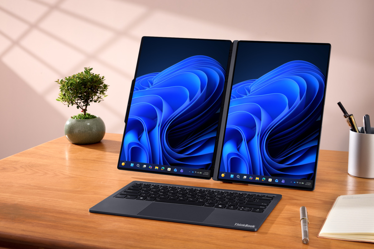We go hands on with the Lenovo ThinkBook Modular AI PC Concept at MWC ...
