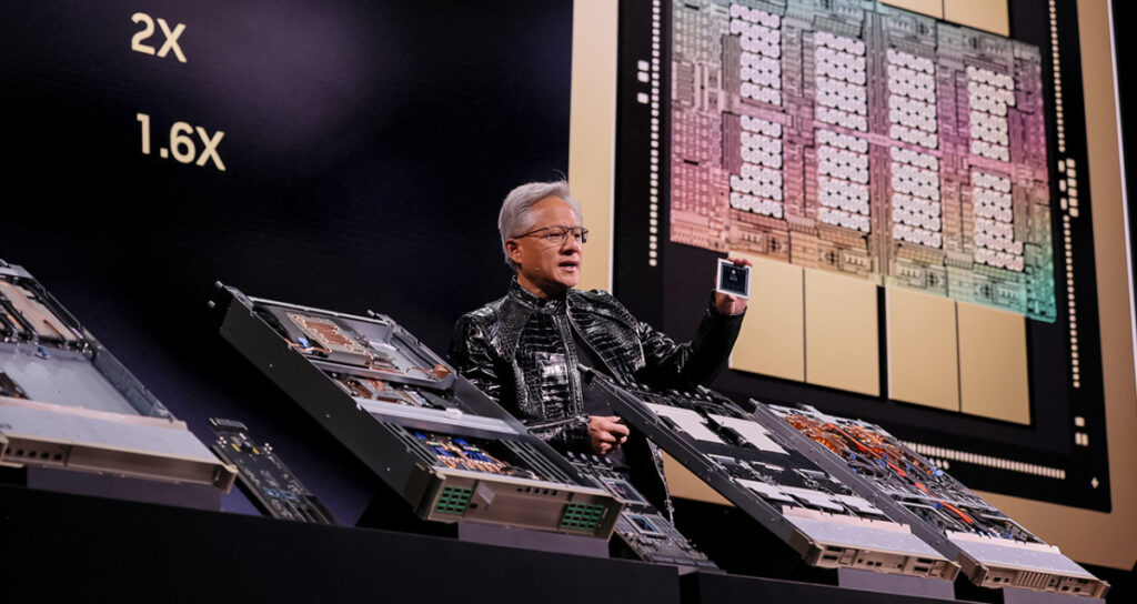 Jensen Huang announced that the NVIDIA Rubin GPU