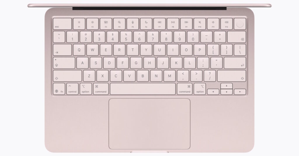 Apple MacBook Neo keyboard