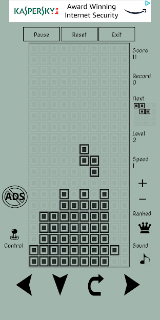 Best free Tetris app: Brick Classic (Android and iOS)