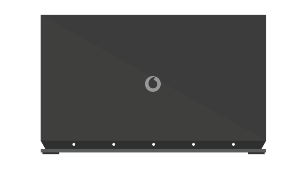 red light Vodafone Wi-Fi Hub