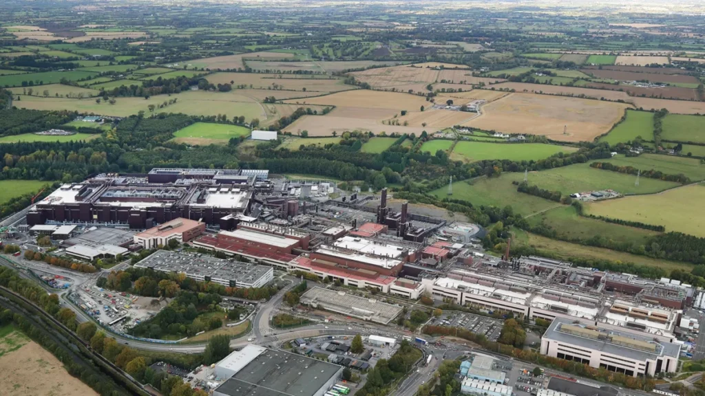 The Intel manufacturing plant in Leixlip
