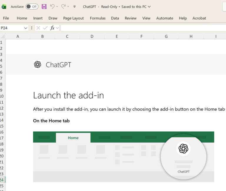 ChatGPT in Excel: Take the pain out of spreadsheet work | TechFinitive