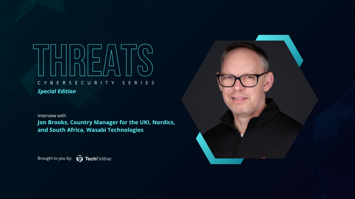 Jon Brooks, Country Manager for the UKI, Nordics, and South Africa, Wasabi Technologies