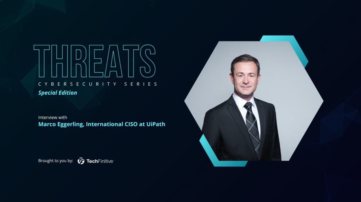 Marco Eggerling, International CISO at UiPath