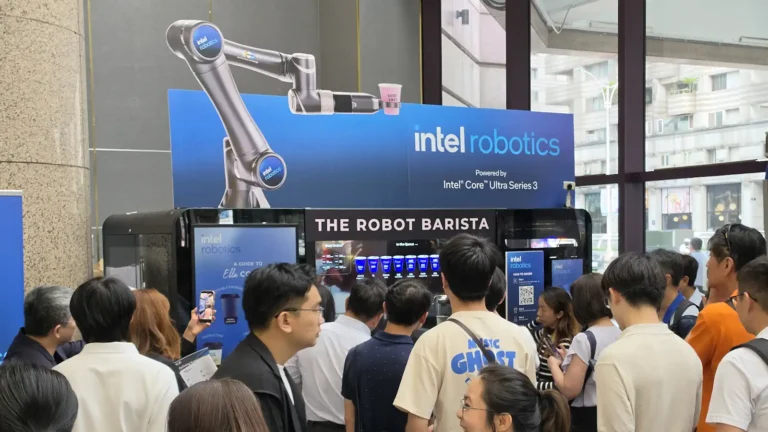 best of computex 2026: The Robot Barista, powered by a single Intel chip, was one of Computex 2026's big attractions