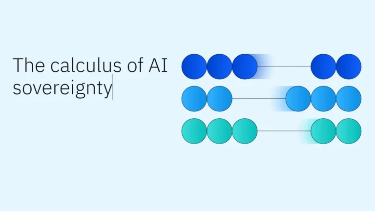 calculus of ai sovereignty ibm