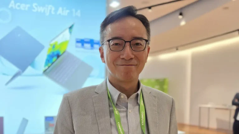 Jerry Kao Acer CEO at Computex 2026