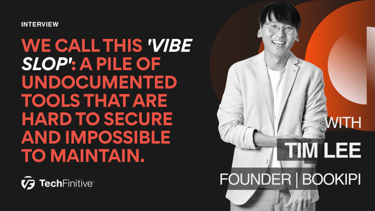 Tim Lee, Founder of Bookipi
