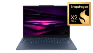 Lenovo Yoga Slim 7 Gen 11 with Qualcomm X2 Elite logo