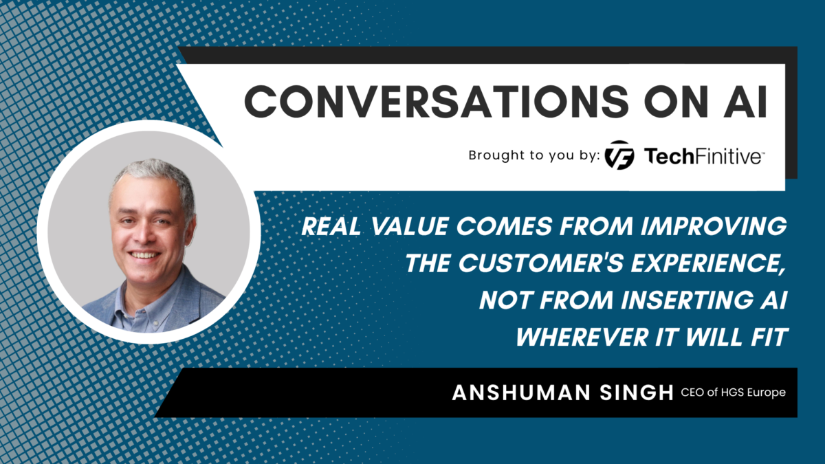 Anshuman Singh, CEO of HGS Europe