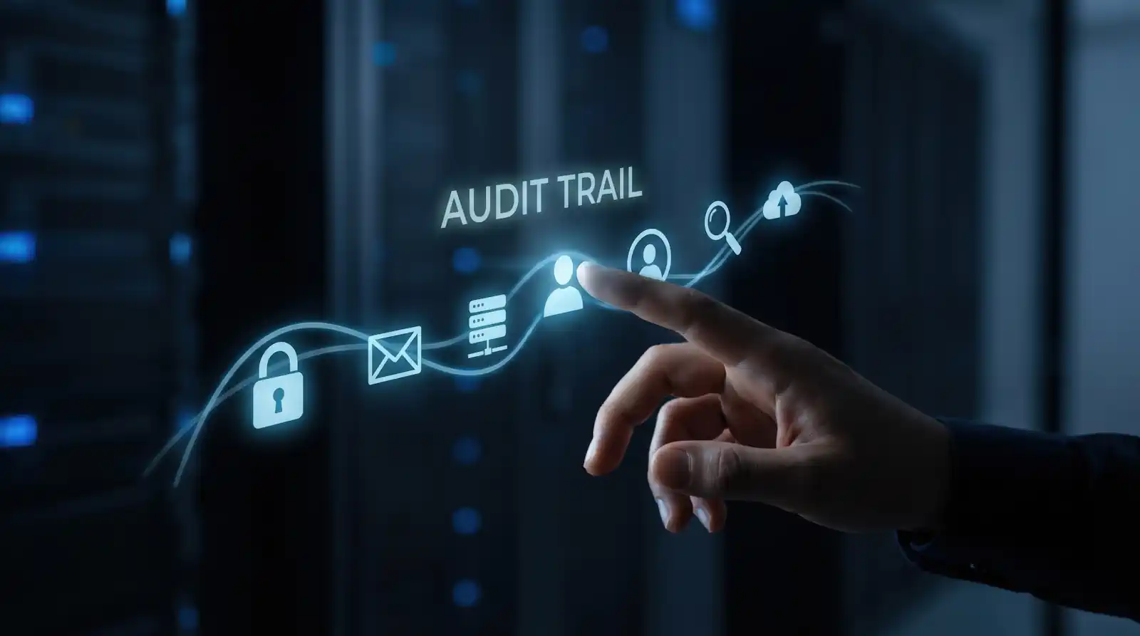 audit trail graphic