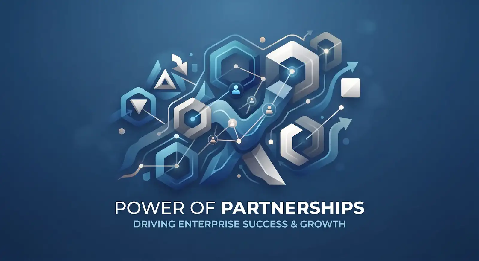 abstract to show importance of partnerships for enterprises