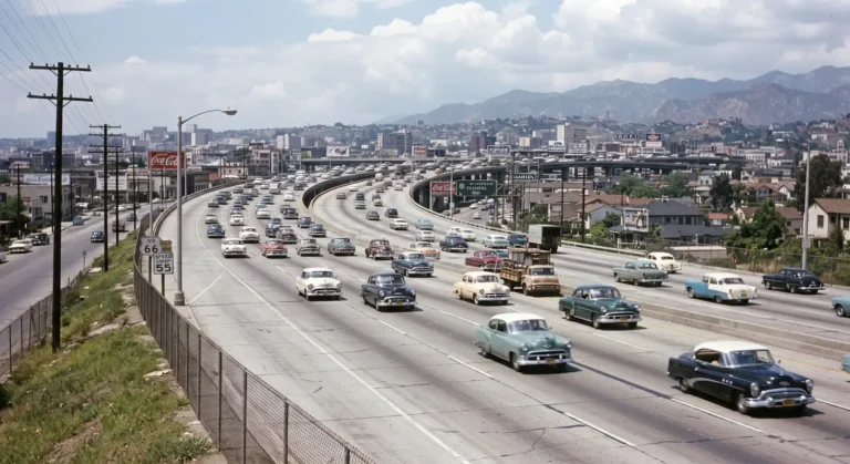1950s American highway