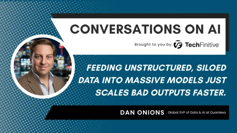 Dan Onions, Global SVP of Data & AI at Quantexa