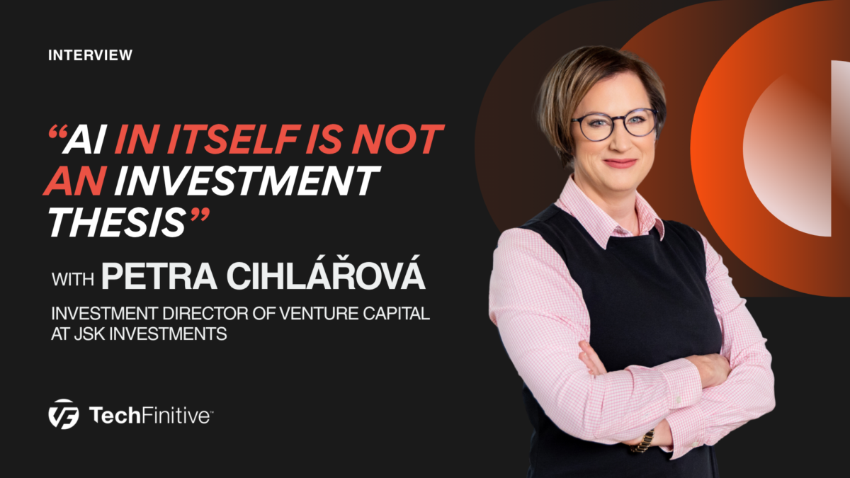 Petra Cihlářová, Investment Director of Venture Capital at JSK Investments