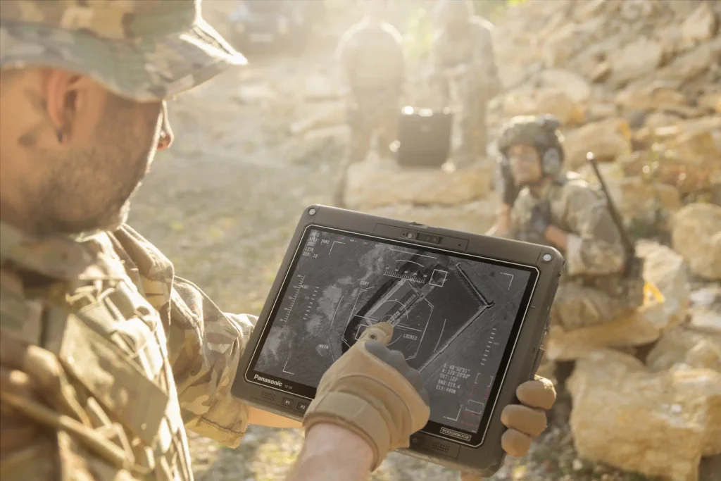 Panasonic Toughbook in warzone